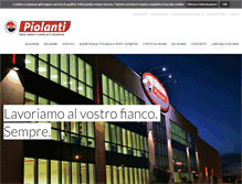 Tablet Screenshot of piolanti.com